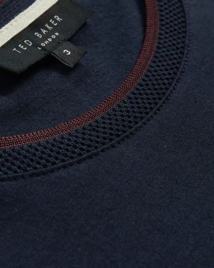 Short Sleeve T Shirt Navy Men Ted Baker Clothing Short Sleeve T Shirt Navy Men Ted Baker Clothing