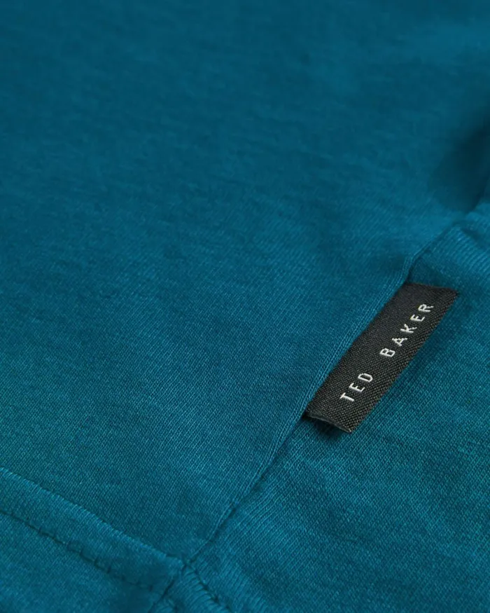 Short Sleeve T Shirt TealBlue Men Ted Baker Clothing Short Sleeve T Shirt TealBlue Men Ted Baker Clothing