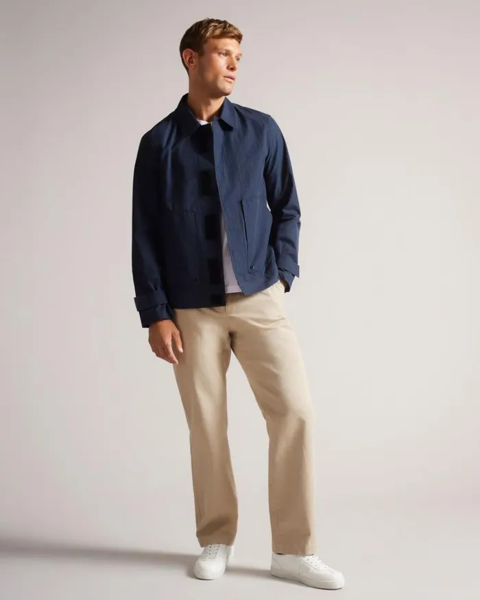 Short Velcro Packaway Jacket Navy Men Ted Baker Coats and Jackets Short Velcro Packaway Jacket Navy Men Ted Baker Coats and Jackets