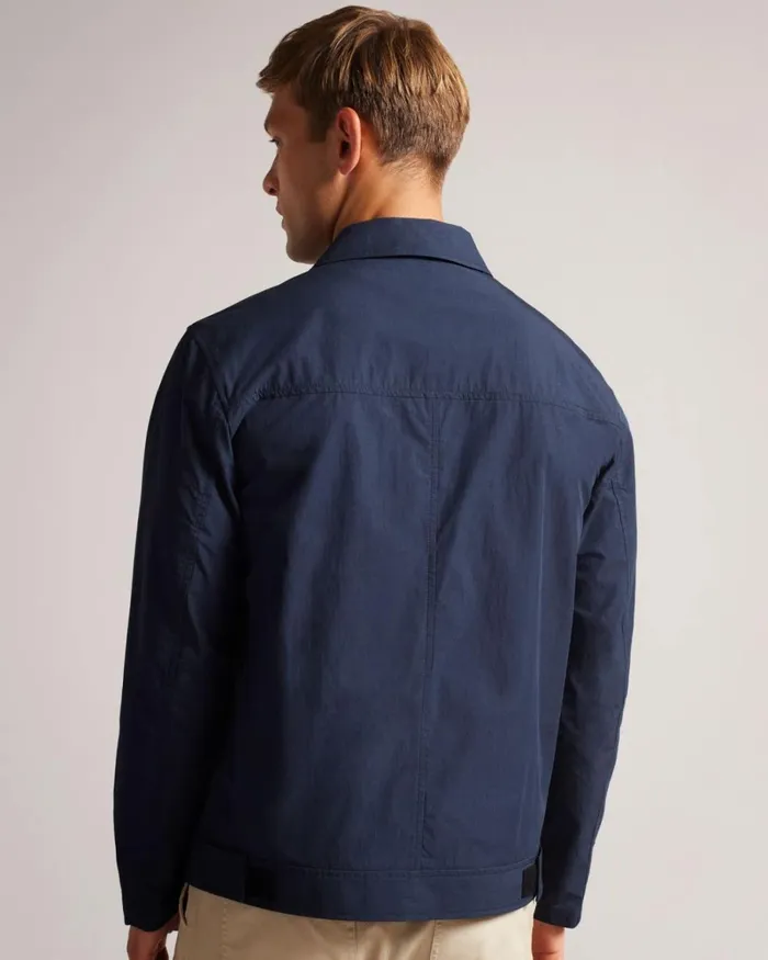 Short Velcro Packaway Jacket Navy Men Ted Baker Coats and Jackets Short Velcro Packaway Jacket Navy Men Ted Baker Coats and Jackets