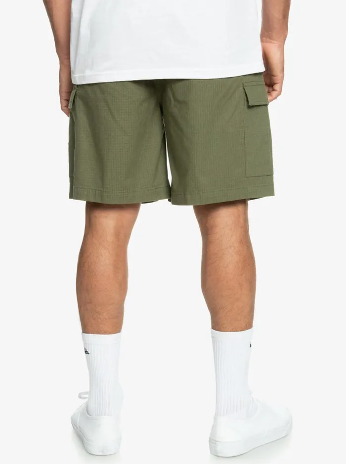 Shorts and Amphibians Men Quiksilver Cargo Taxer Elastic Waist 19034 Shorts Four Leaf Clover Shorts and Amphibians Men Quiksilver Cargo Taxer Elastic Waist 19034 Shorts Four Leaf Clover