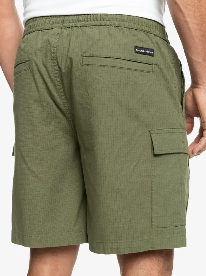 Shorts and Amphibians Men Quiksilver Cargo Taxer Elastic Waist 19034 Shorts Four Leaf Clover Shorts and Amphibians Men Quiksilver Cargo Taxer Elastic Waist 19034 Shorts Four Leaf Clover