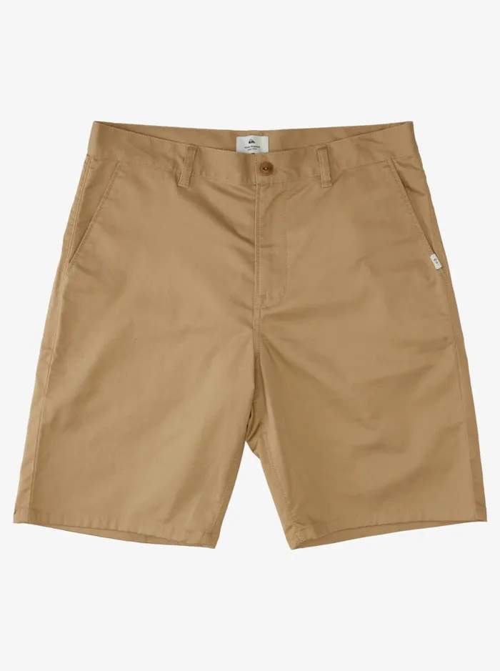 Shorts and Amphibians Men Quiksilver Crest Chino Chino 21034 Shorts Plage