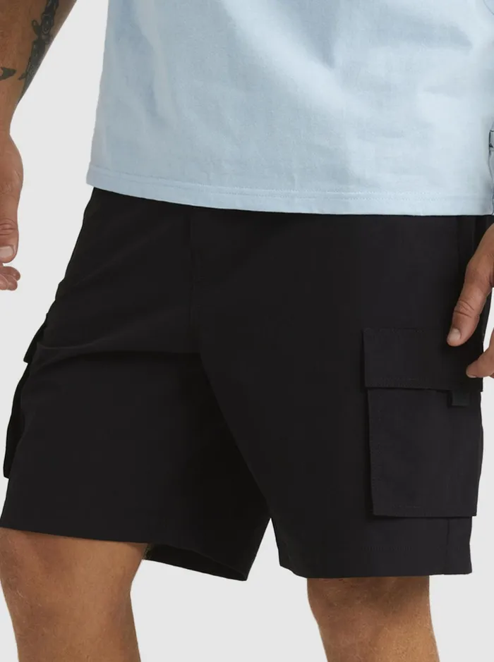 Shorts and Amphibians Men Quiksilver Equalizer 20034 Cargo Walk Shorts Black Shorts and Amphibians Men Quiksilver Equalizer 20034 Cargo Walk Shorts Black