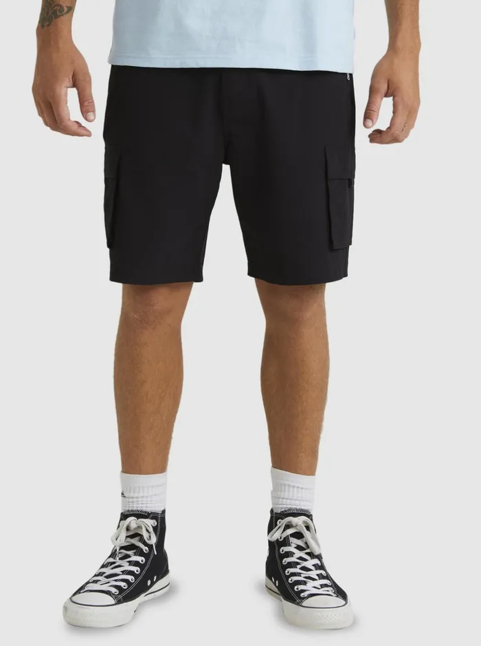 Shorts and Amphibians Men Quiksilver Equalizer 20034 Cargo Walk Shorts Black Shorts and Amphibians Men Quiksilver Equalizer 20034 Cargo Walk Shorts Black