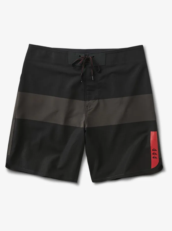 Shorts and Amphibians Men Quiksilver Highline Pro Scallop 19034 Boardshorts Black Shorts and Amphibians Men Quiksilver Highline Pro Scallop 19034 Boardshorts Black
