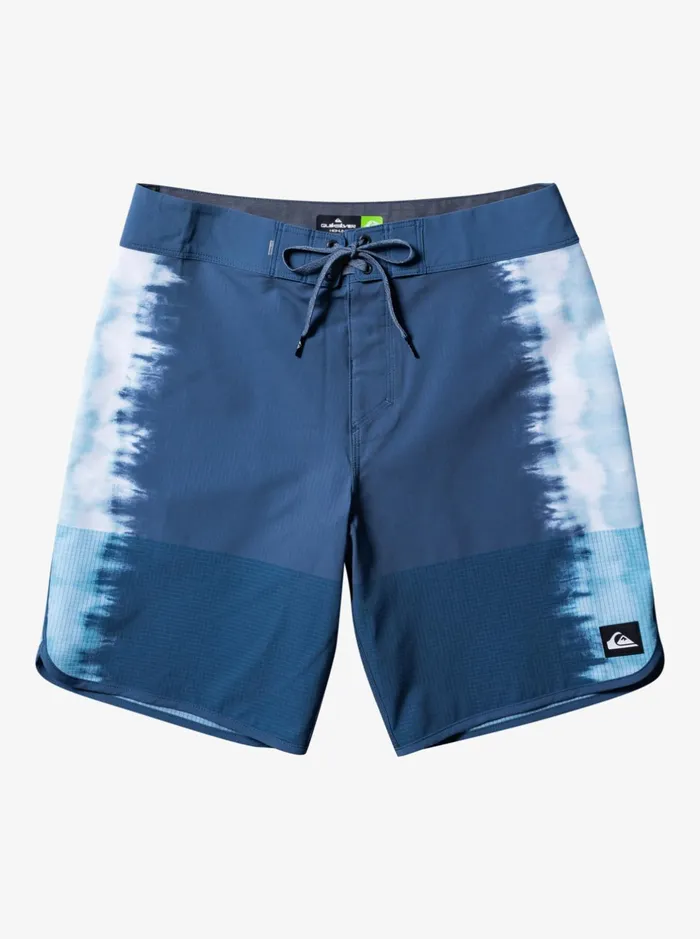 Shorts and Amphibians Men Quiksilver Highline Scallop 19034 Boardshorts Bering Sea Shorts and Amphibians Men Quiksilver Highline Scallop 19034 Boardshorts Bering Sea