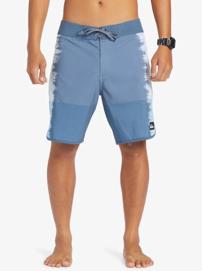 Shorts and Amphibians Men Quiksilver Highline Scallop 19034 Boardshorts Bering Sea Shorts and Amphibians Men Quiksilver Highline Scallop 19034 Boardshorts Bering Sea