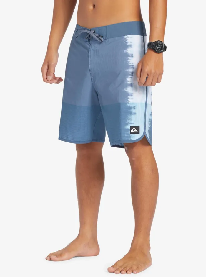 Shorts and Amphibians Men Quiksilver Highline Scallop 19034 Boardshorts Bering Sea Shorts and Amphibians Men Quiksilver Highline Scallop 19034 Boardshorts Bering Sea