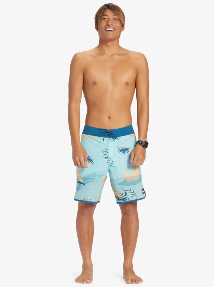 Shorts and Amphibians Men Quiksilver Highline Scallop 19034 Boardshorts Maroccan Blue Shorts and Amphibians Men Quiksilver Highline Scallop 19034 Boardshorts Maroccan Blue