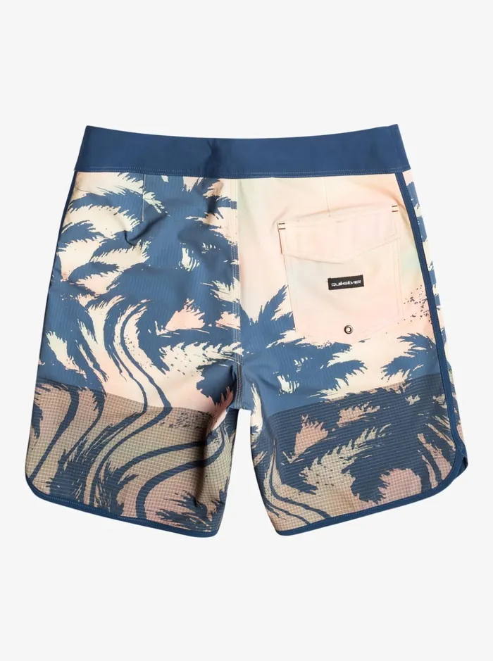 Shorts and Amphibians Men Quiksilver Highline Scallop 19034 Boardshorts Pastel Turquoise Shorts and Amphibians Men Quiksilver Highline Scallop 19034 Boardshorts Pastel Turquoise