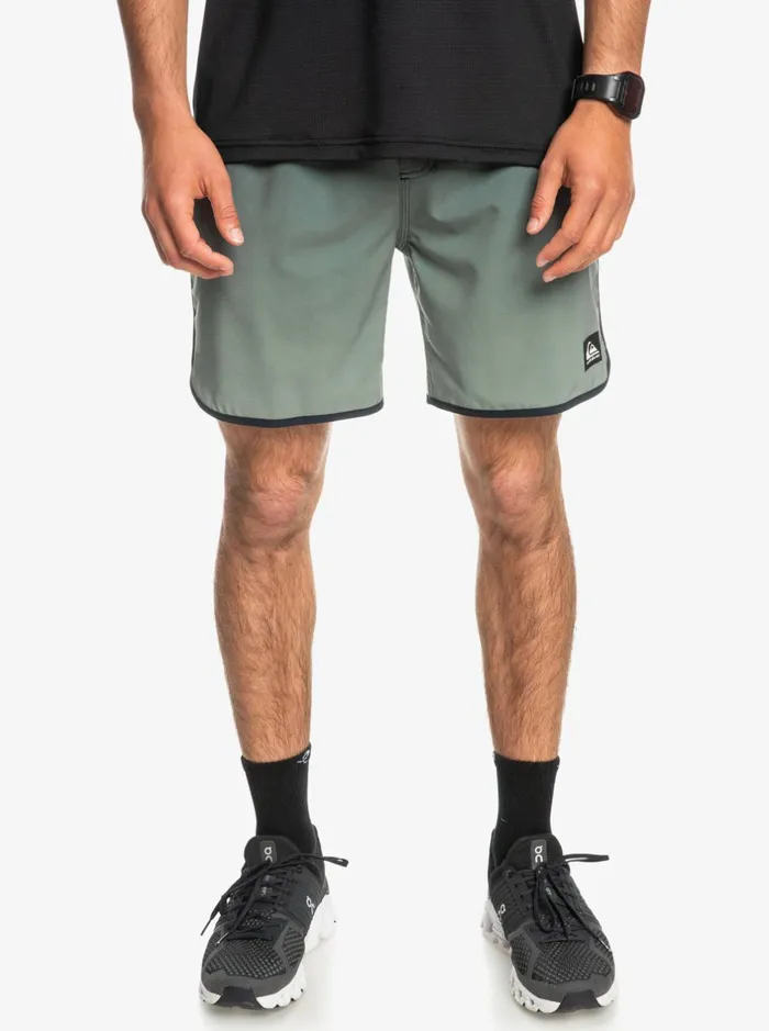 Shorts and Amphibians Men Quiksilver Omni Scallop 17034 Amphibian Boardshorts Laurel Wreath Shorts and Amphibians Men Quiksilver Omni Scallop 17034 Amphibian Boardshorts Laurel Wreath