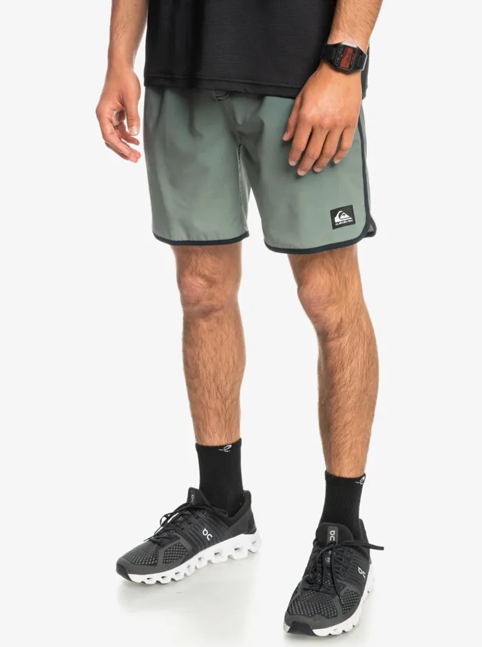 Shorts and Amphibians Men Quiksilver Omni Scallop 17034 Amphibian Boardshorts Laurel Wreath Shorts and Amphibians Men Quiksilver Omni Scallop 17034 Amphibian Boardshorts Laurel Wreath