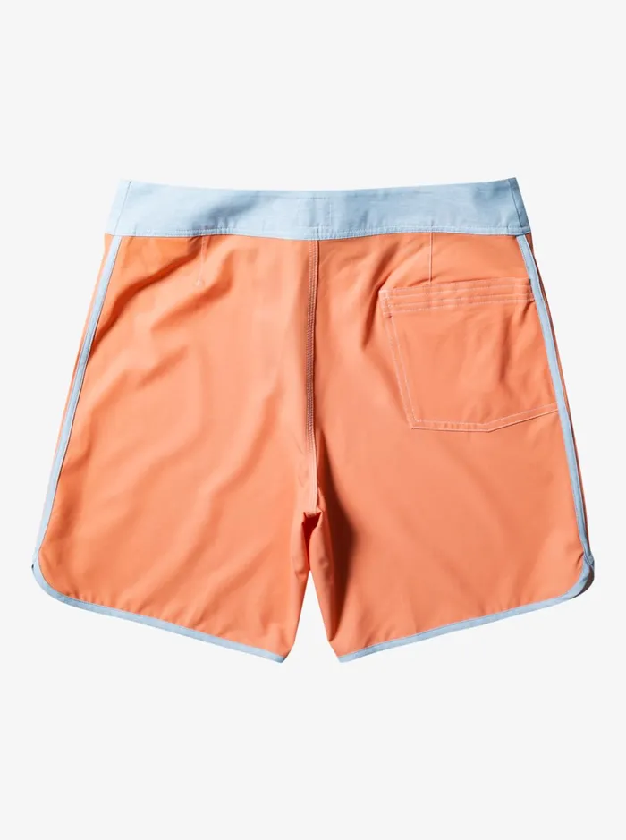 Shorts and Amphibians Men Quiksilver Original Scallop 18034 Boardshorts Copper Tan Shorts and Amphibians Men Quiksilver Original Scallop 18034 Boardshorts Copper Tan
