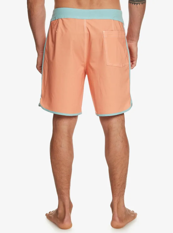 Shorts and Amphibians Men Quiksilver Original Scallop 18034 Boardshorts Copper Tan Shorts and Amphibians Men Quiksilver Original Scallop 18034 Boardshorts Copper Tan