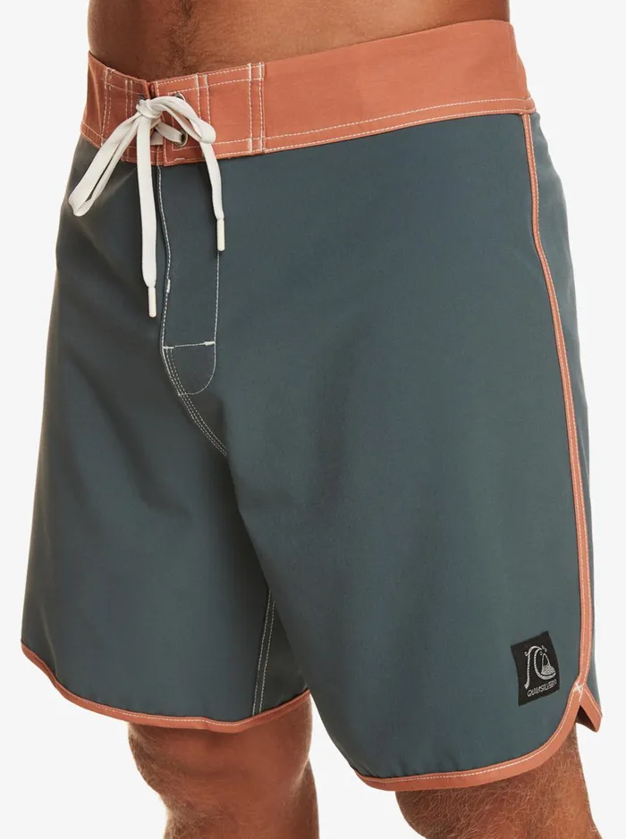 Shorts and Amphibians Men Quiksilver Original Scallop 18034 Boardshorts Dark Slate Shorts and Amphibians Men Quiksilver Original Scallop 18034 Boardshorts Dark Slate