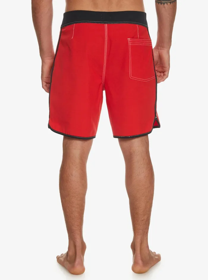 Shorts and Amphibians Men Quiksilver Original Scallop 18034 Boardshorts High Risk Red Shorts and Amphibians Men Quiksilver Original Scallop 18034 Boardshorts High Risk Red