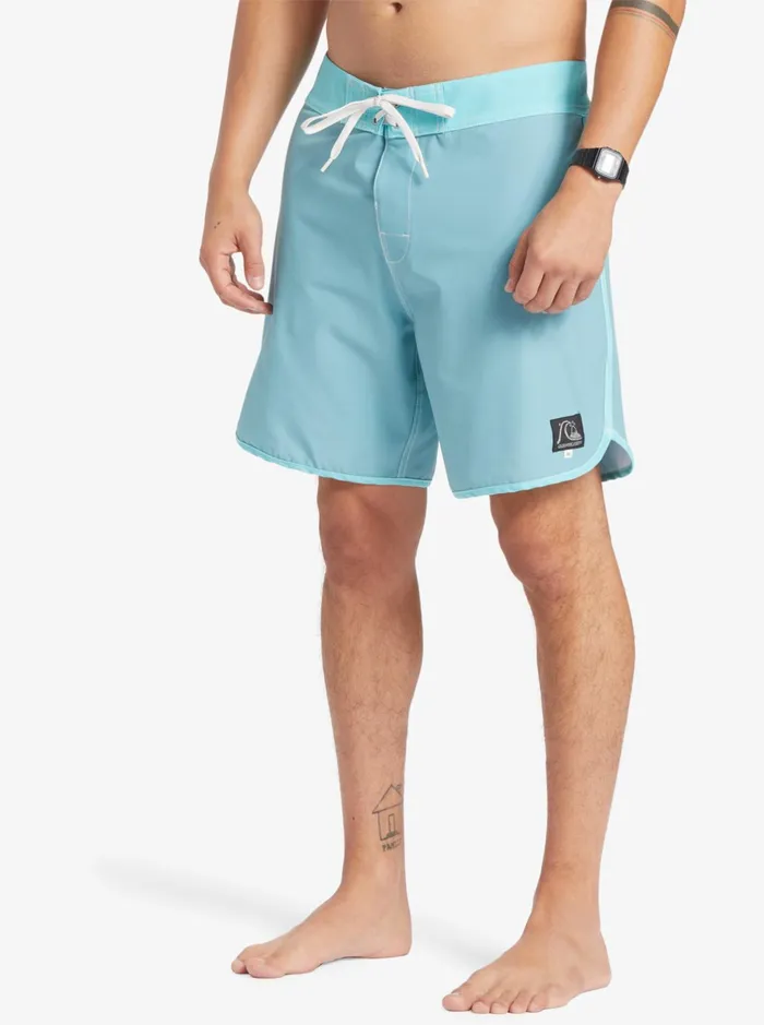 Shorts and Amphibians Men Quiksilver Original Scallop 18034 Boardshorts Reef Waters Shorts and Amphibians Men Quiksilver Original Scallop 18034 Boardshorts Reef Waters