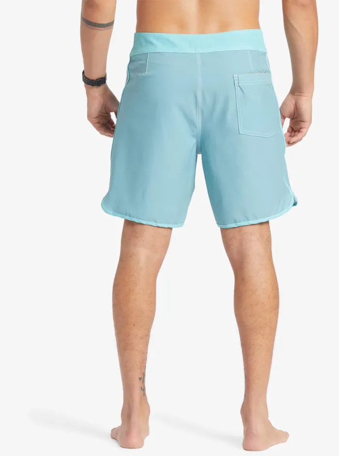 Shorts and Amphibians Men Quiksilver Original Scallop 18034 Boardshorts Reef Waters Shorts and Amphibians Men Quiksilver Original Scallop 18034 Boardshorts Reef Waters