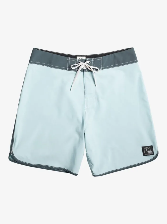Shorts and Amphibians Men Quiksilver Original Scallop 18034 Boardshorts Sky Blue Shorts and Amphibians Men Quiksilver Original Scallop 18034 Boardshorts Sky Blue