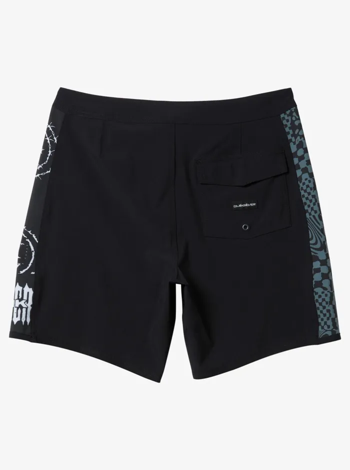 Shorts and Amphibians Men Quiksilver Surfsilk Arch 18034 Boardshorts Black Shorts and Amphibians Men Quiksilver Surfsilk Arch 18034 Boardshorts Black