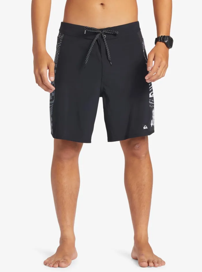 Shorts and Amphibians Men Quiksilver Surfsilk Arch 18034 Boardshorts Black Shorts and Amphibians Men Quiksilver Surfsilk Arch 18034 Boardshorts Black
