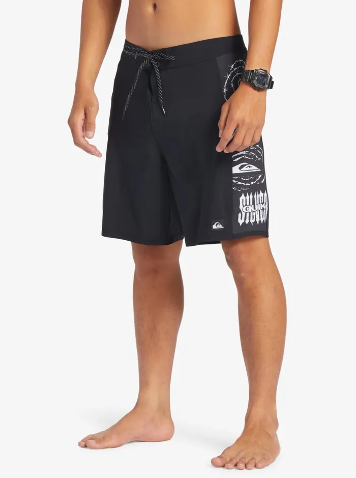 Shorts and Amphibians Men Quiksilver Surfsilk Arch 18034 Boardshorts Black Shorts and Amphibians Men Quiksilver Surfsilk Arch 18034 Boardshorts Black