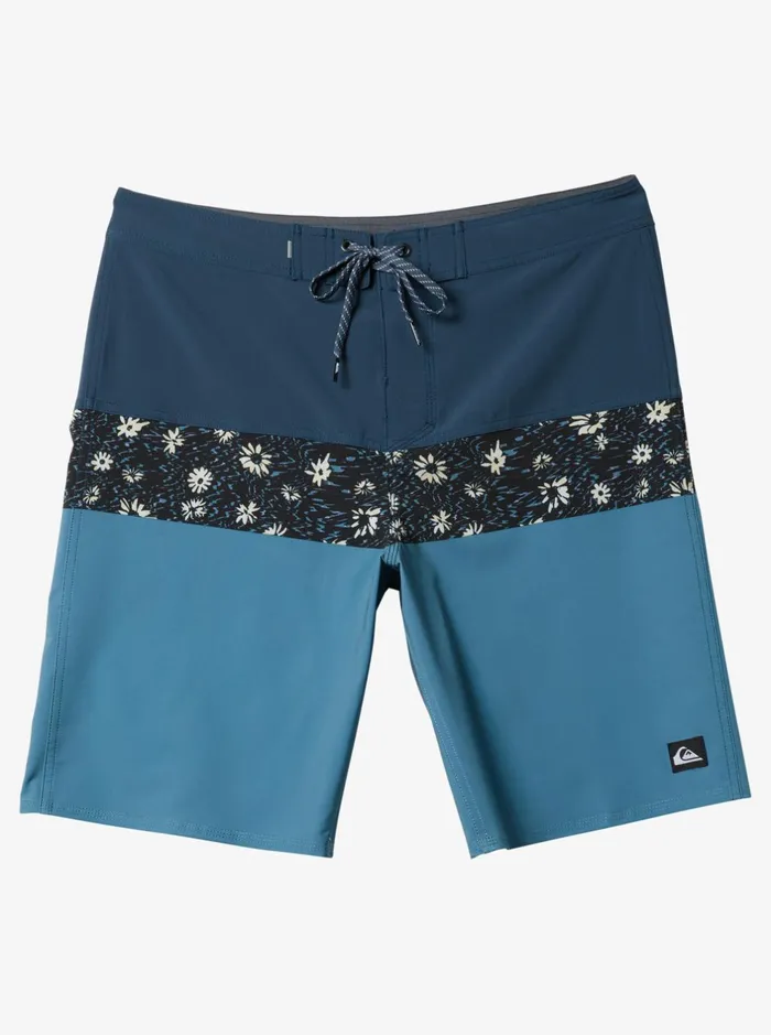 Shorts and Amphibians Men Quiksilver Surfsilk Panel 20034 Boardshorts Aegean Blue Shorts and Amphibians Men Quiksilver Surfsilk Panel 20034 Boardshorts Aegean Blue