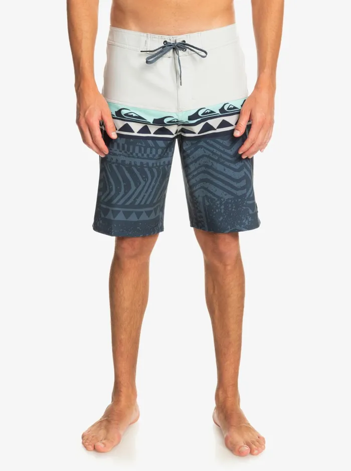 Shorts and Amphibians Men Quiksilver Surfsilk Panel 20034 Boardshorts Grey Violet Shorts and Amphibians Men Quiksilver Surfsilk Panel 20034 Boardshorts Grey Violet