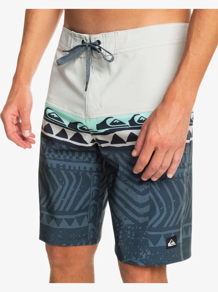 Shorts and Amphibians Men Quiksilver Surfsilk Panel 20034 Boardshorts Grey Violet Shorts and Amphibians Men Quiksilver Surfsilk Panel 20034 Boardshorts Grey Violet