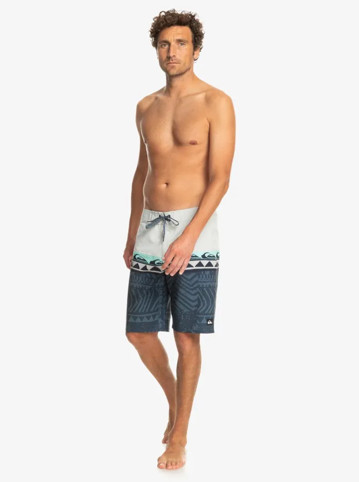 Shorts and Amphibians Men Quiksilver Surfsilk Panel 20034 Boardshorts Grey Violet Shorts and Amphibians Men Quiksilver Surfsilk Panel 20034 Boardshorts Grey Violet