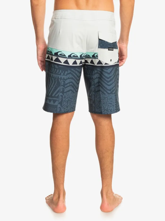 Shorts and Amphibians Men Quiksilver Surfsilk Panel 20034 Boardshorts Grey Violet Shorts and Amphibians Men Quiksilver Surfsilk Panel 20034 Boardshorts Grey Violet