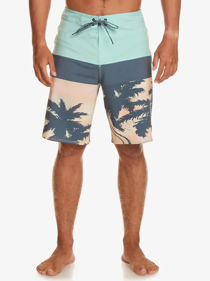 Shorts and Amphibians Men Quiksilver Surfsilk Panel 20034 Boardshorts Pastel Turquoise Shorts and Amphibians Men Quiksilver Surfsilk Panel 20034 Boardshorts Pastel Turquoise