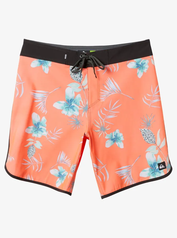 Shorts and Amphibians Men Quiksilver Surfsilk Scallop 19034 Boardshorts Fiery Coral Shorts and Amphibians Men Quiksilver Surfsilk Scallop 19034 Boardshorts Fiery Coral