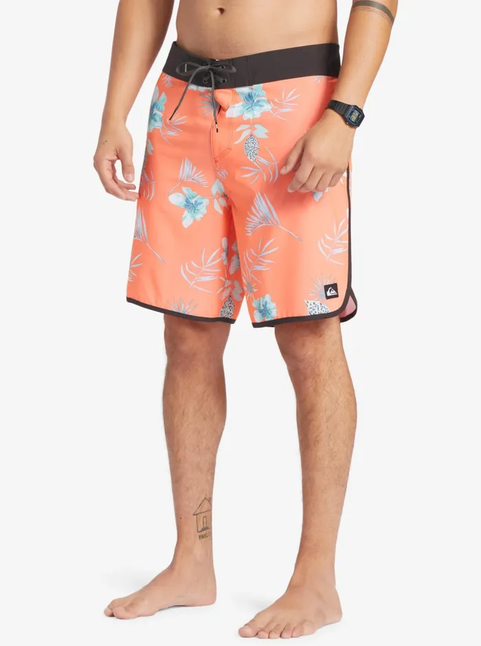 Shorts and Amphibians Men Quiksilver Surfsilk Scallop 19034 Boardshorts Fiery Coral Shorts and Amphibians Men Quiksilver Surfsilk Scallop 19034 Boardshorts Fiery Coral
