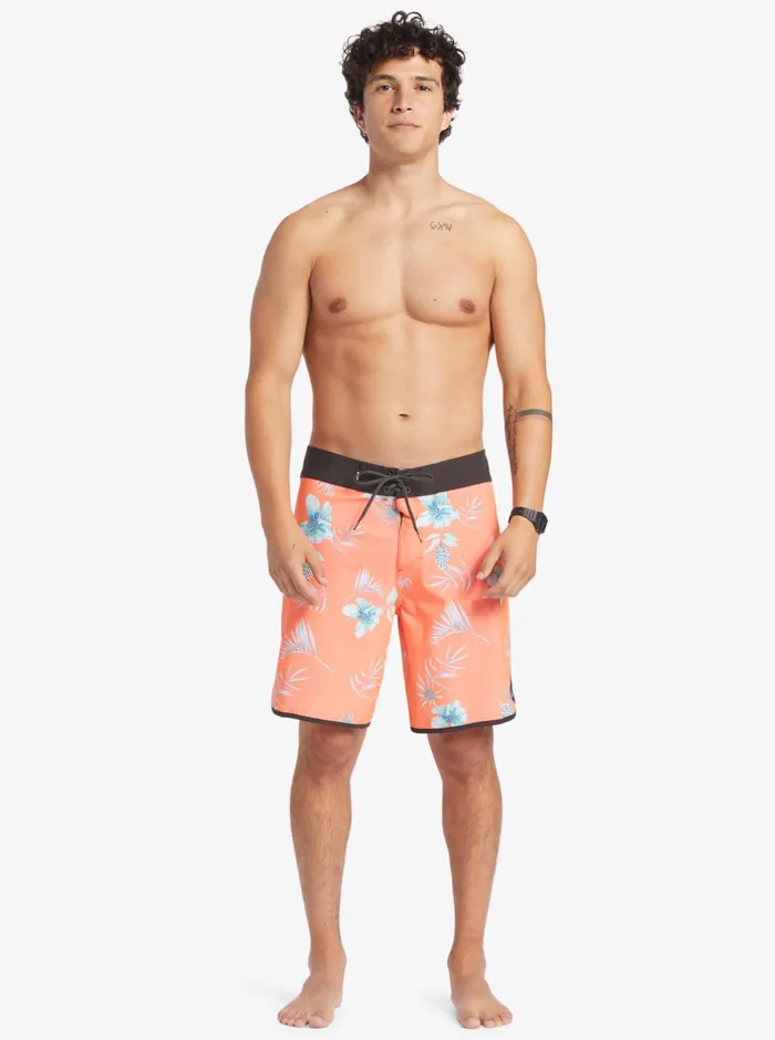 Shorts and Amphibians Men Quiksilver Surfsilk Scallop 19034 Boardshorts Fiery Coral Shorts and Amphibians Men Quiksilver Surfsilk Scallop 19034 Boardshorts Fiery Coral