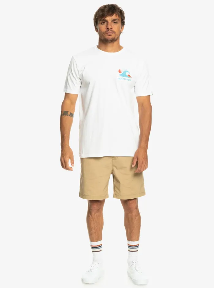Shorts and Amphibians Men Quiksilver Taxer Elastic Waist Shorts Plage Shorts and Amphibians Men Quiksilver Taxer Elastic Waist Shorts Plage