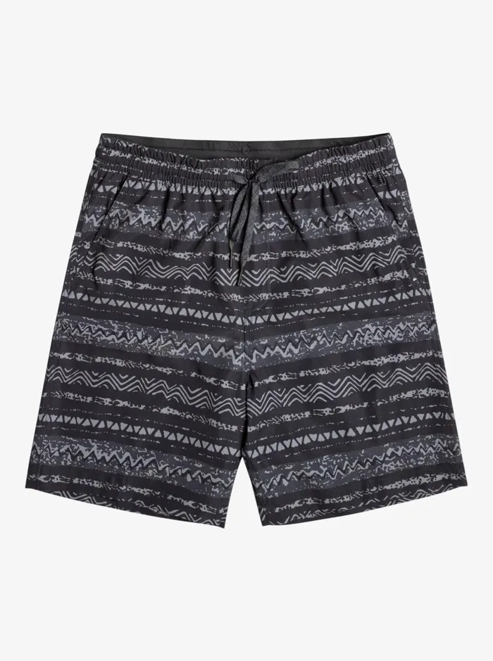 Shorts and Amphibians Men Quiksilver Taxer Print 18034 Amphibian Boardshorts Black Shorts and Amphibians Men Quiksilver Taxer Print 18034 Amphibian Boardshorts Black