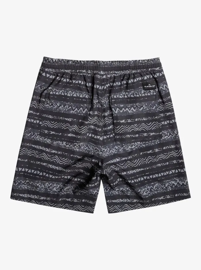 Shorts and Amphibians Men Quiksilver Taxer Print 18034 Amphibian Boardshorts Black Shorts and Amphibians Men Quiksilver Taxer Print 18034 Amphibian Boardshorts Black
