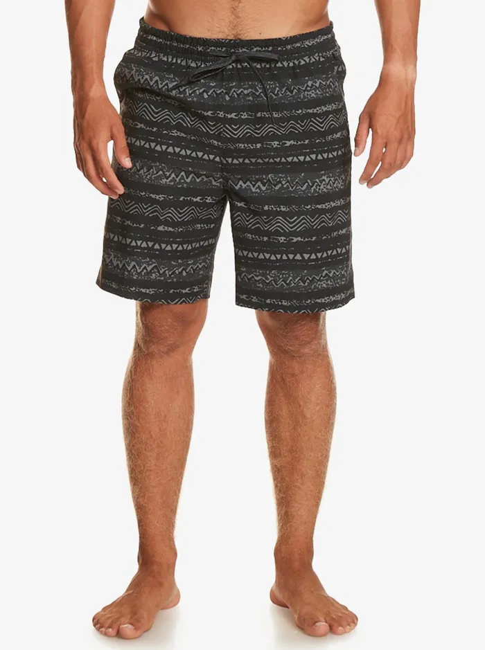 Shorts and Amphibians Men Quiksilver Taxer Print 18034 Amphibian Boardshorts Black Shorts and Amphibians Men Quiksilver Taxer Print 18034 Amphibian Boardshorts Black