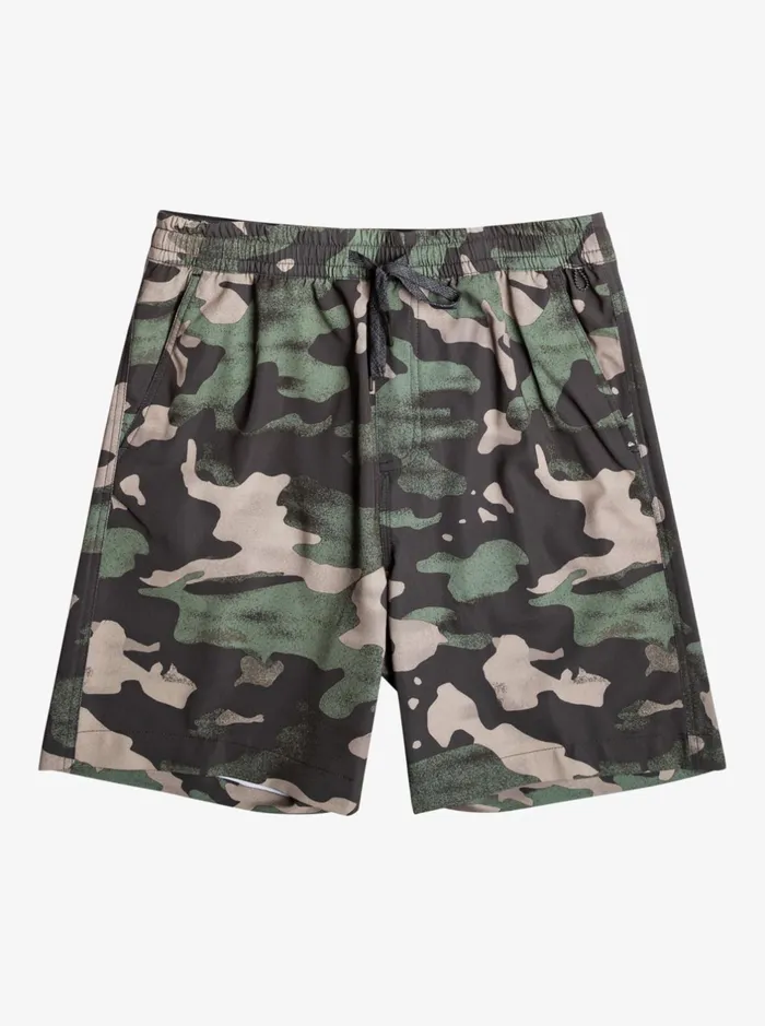 Shorts and Amphibians Men Quiksilver Taxer Print 18034 Amphibian Boardshorts Tarmac Shorts and Amphibians Men Quiksilver Taxer Print 18034 Amphibian Boardshorts Tarmac