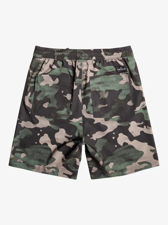 Shorts and Amphibians Men Quiksilver Taxer Print 18034 Amphibian Boardshorts Tarmac Shorts and Amphibians Men Quiksilver Taxer Print 18034 Amphibian Boardshorts Tarmac