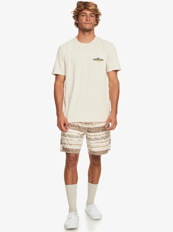 Shorts and Amphibians Men Quiksilver Taxer Print Elastic Waist Shorts Birch Playa Mesa Shorts and Amphibians Men Quiksilver Taxer Print Elastic Waist Shorts Birch Playa Mesa