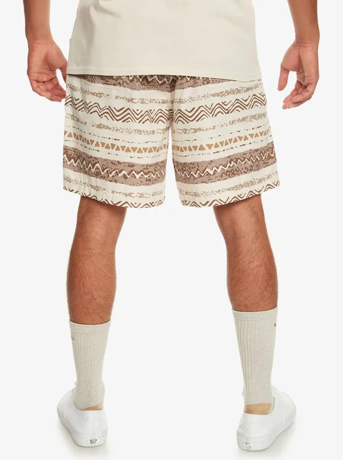 Shorts and Amphibians Men Quiksilver Taxer Print Elastic Waist Shorts Birch Playa Mesa Shorts and Amphibians Men Quiksilver Taxer Print Elastic Waist Shorts Birch Playa Mesa