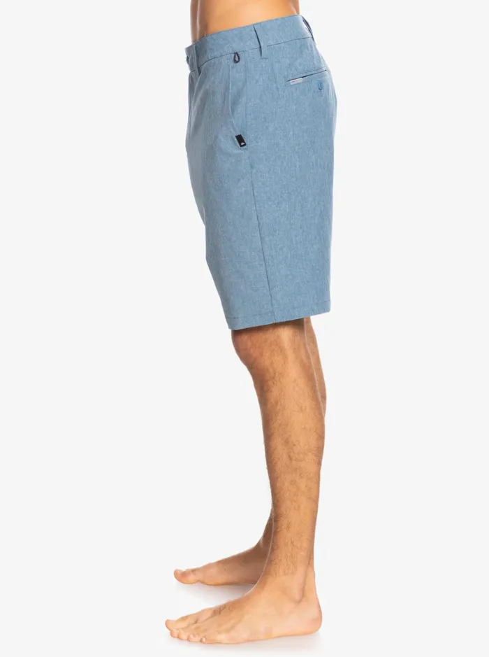 Shorts and Amphibians Men Quiksilver Union Heather Amphibian 20034 Hybrid Shorts Captains Blue Shorts and Amphibians Men Quiksilver Union Heather Amphibian 20034 Hybrid Shorts Captains Blue