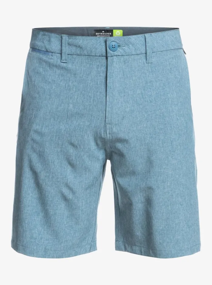 Shorts and Amphibians Men Quiksilver Union Heather Amphibian 20034 Hybrid Shorts Captains Blue Shorts and Amphibians Men Quiksilver Union Heather Amphibian 20034 Hybrid Shorts Captains Blue