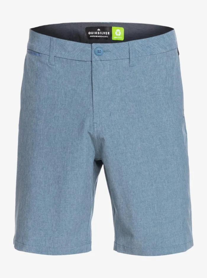 Shorts and Amphibians Men Quiksilver Union Heather Amphibian 20034 Hybrid Shorts Captains Blue Shorts and Amphibians Men Quiksilver Union Heather Amphibian 20034 Hybrid Shorts Captains Blue