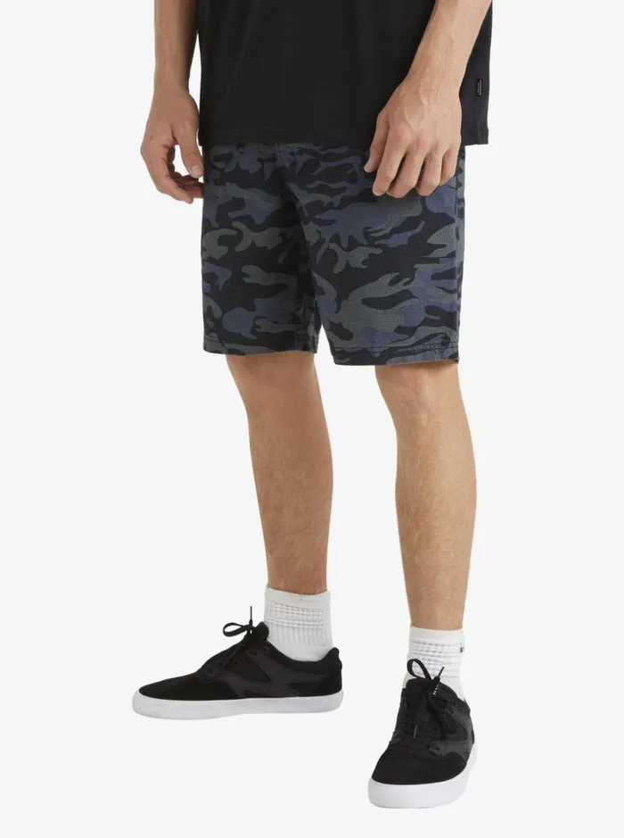 Shorts and Amphibians Men Quiksilver Waterman After Surf Shorts Black Camoflage Shorts and Amphibians Men Quiksilver Waterman After Surf Shorts Black Camoflage