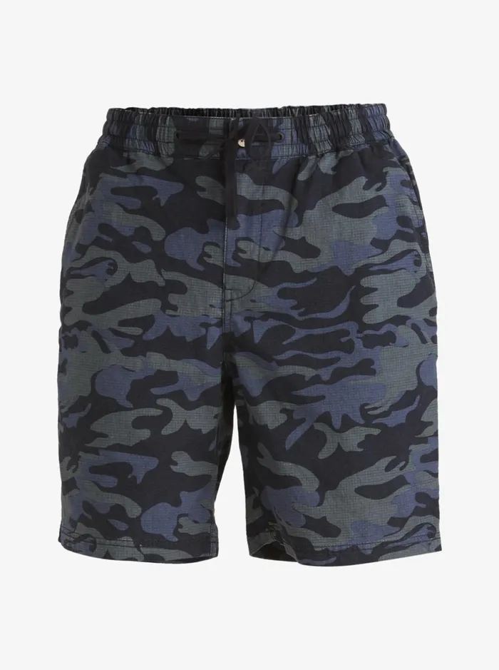 Shorts and Amphibians Men Quiksilver Waterman After Surf Shorts Black Camoflage Shorts and Amphibians Men Quiksilver Waterman After Surf Shorts Black Camoflage