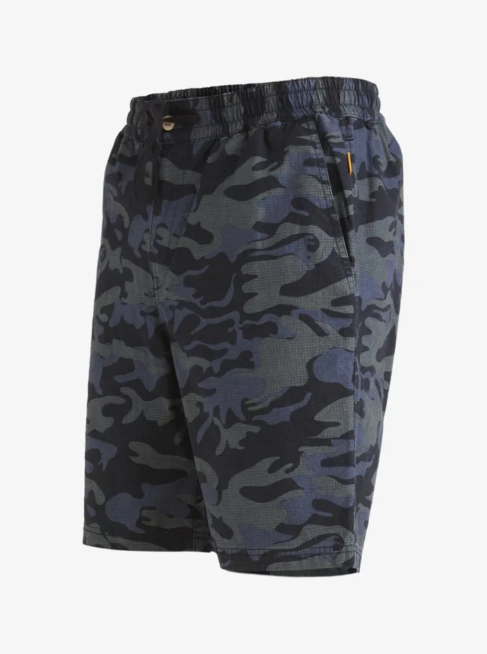 Shorts and Amphibians Men Quiksilver Waterman After Surf Shorts Black Camoflage Shorts and Amphibians Men Quiksilver Waterman After Surf Shorts Black Camoflage